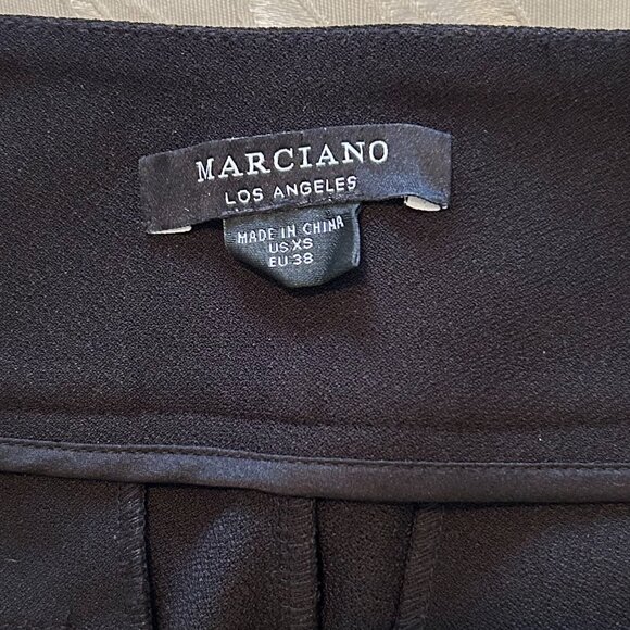 Marciano Black Flared Knit Jersey Pants XS - Picture 4 of 4